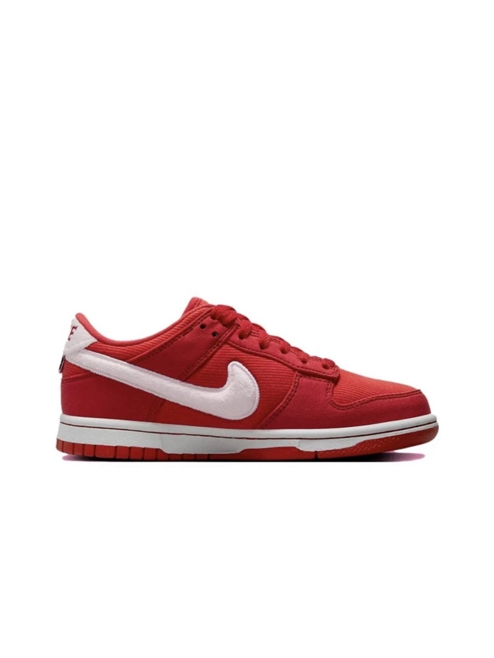 Nike Dunk Low Valentine's Day Red Pink FZ3549-612 PS Size/ FZ3551-612 TD Size - Picture 2 of 16